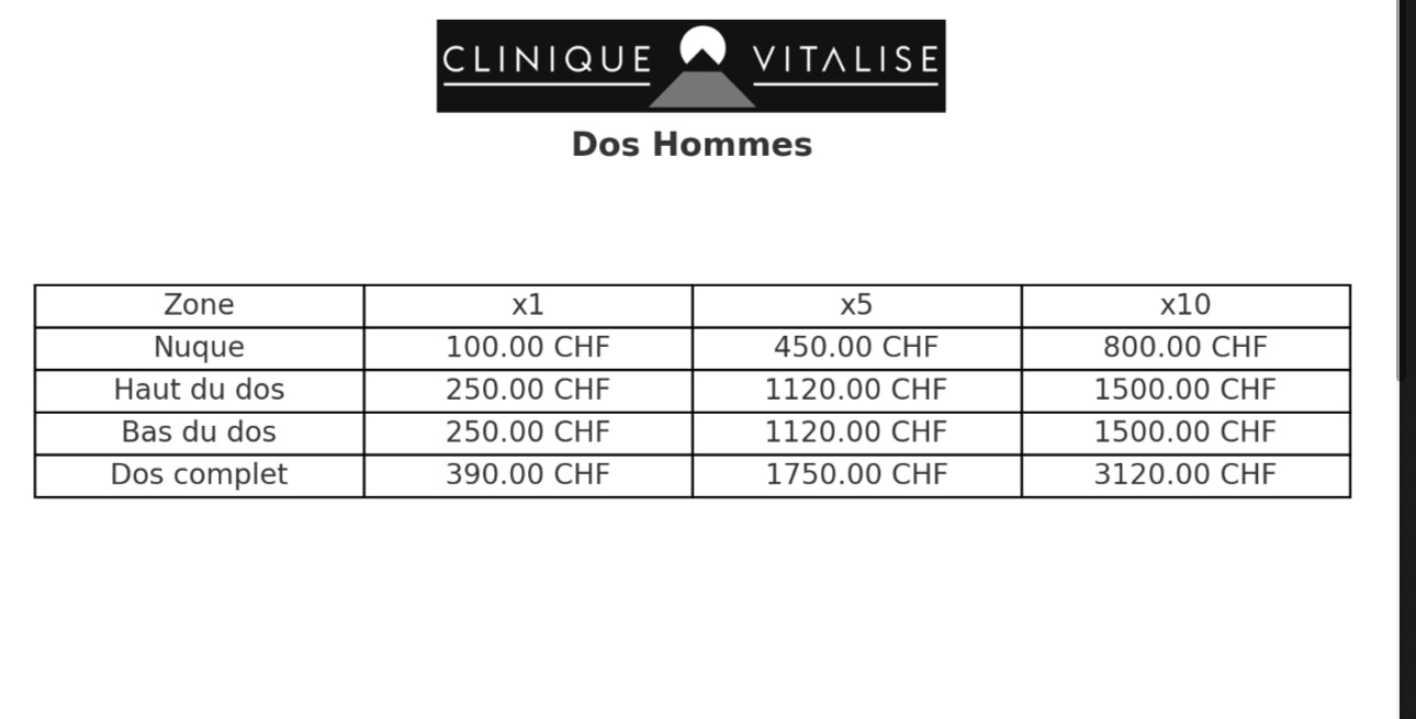 Epilation laser (Le Diod Médical)