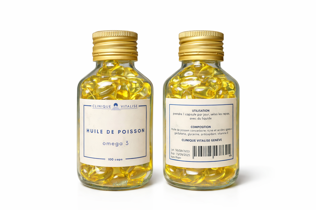 HUILE DE POISSON - OMEGA 3 - 100 CAPS