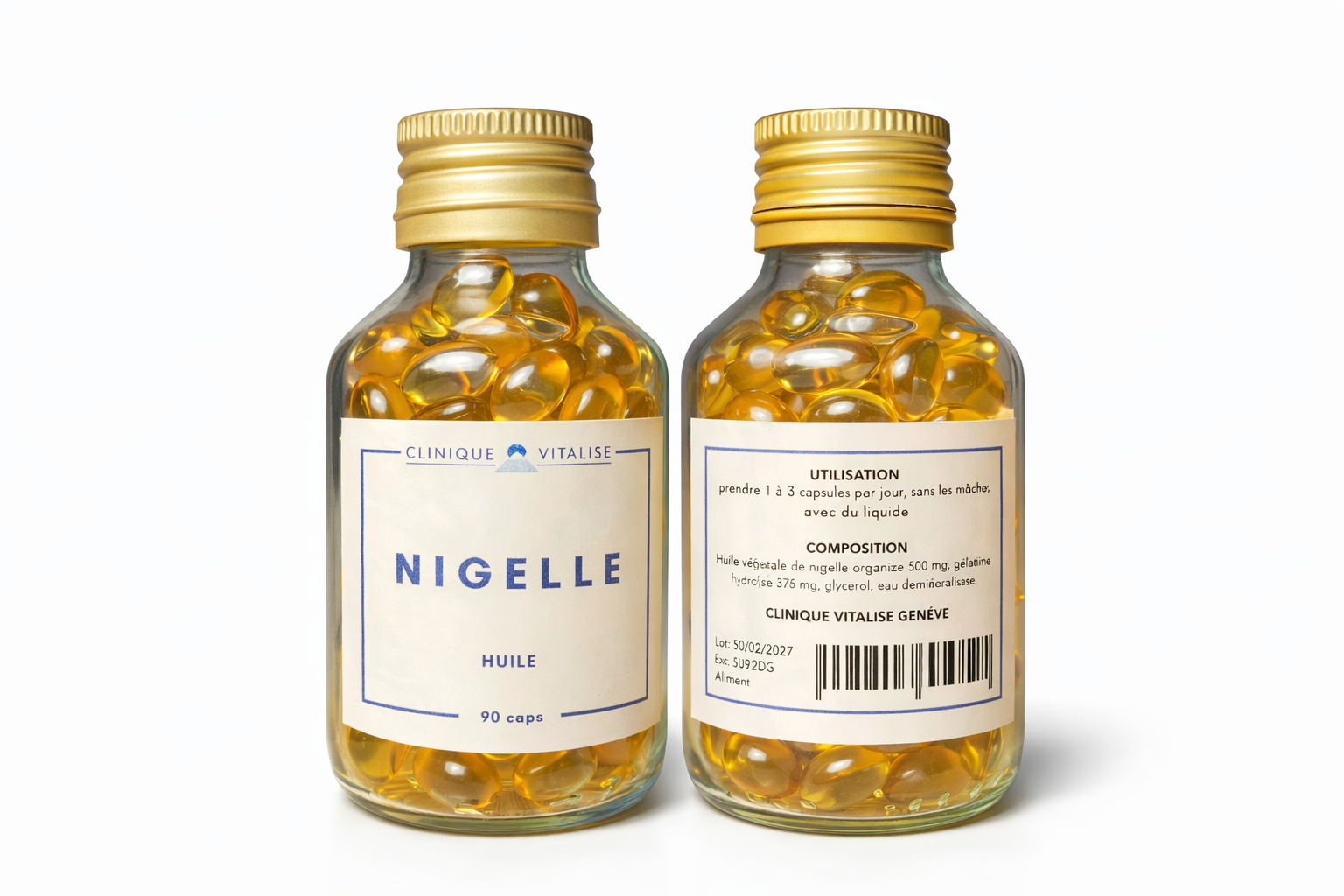 HUILE DE NIGELLE - 90 CAPS