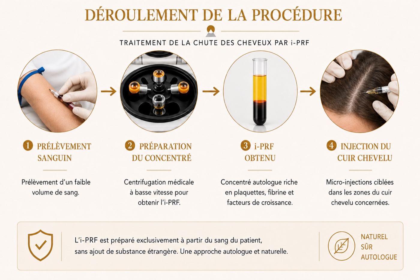 Chute des cheveux — i-PRF