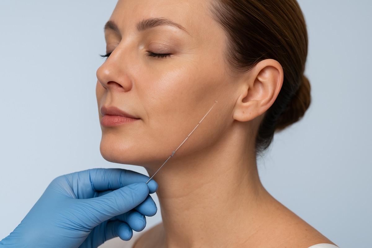 Lifting non chirurgical du visage — fils Aptos