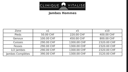 Epilation laser (Le Diod Médical)