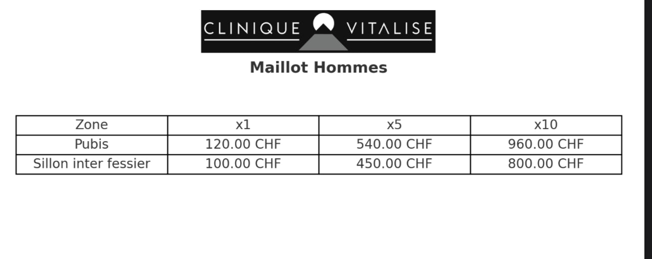 Epilation laser (Le Diod Médical)