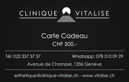 Carte cadeau, CHF 500.-