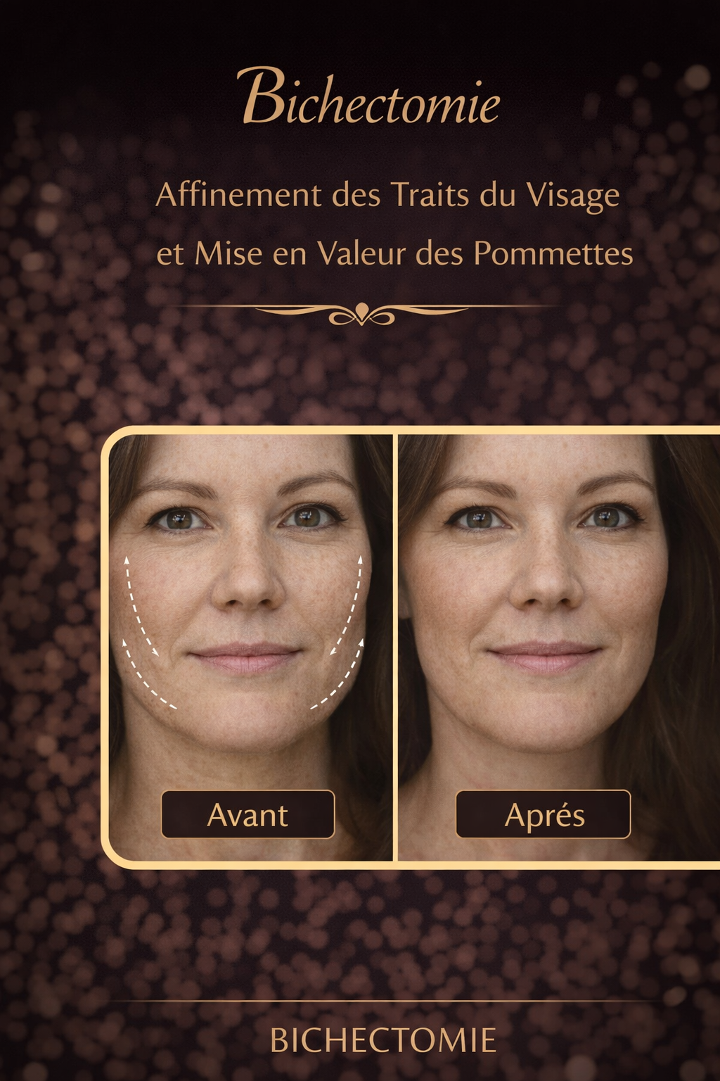 Bichectomie, affinement des traits du visage et mise en valeur des pommettes